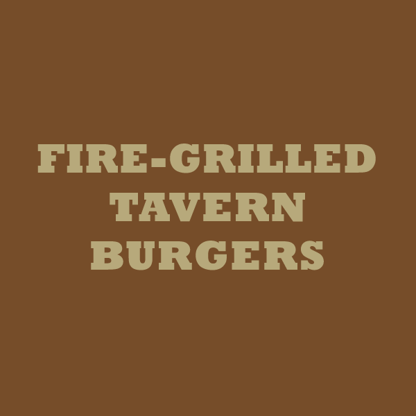 Fire-Grilled Tavern Burgers at Sauk-Prairie Grill
