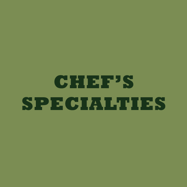 Chef's Specialties at Sauk-Prairie Grill