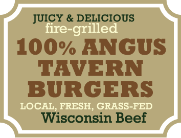 Fire-Grilled Tavern Burgers  at Sauk-Prairie Grill