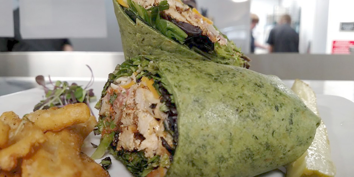 Southwestern Grilled Chicked Wrap - Sauk-Prairie Grill